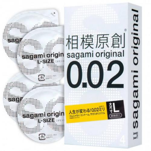 相模原创 sagami超薄002避孕套 大号 4片装