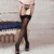 爱赞 粉红佳丽丁字裤配黑色性感蕾丝吊带袜