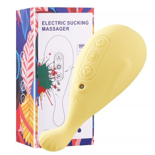 謎姬海豚雙口吮吸器跳蛋震動(dòng)棒女用自慰器舔吸玩具