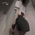 瑰若 性感開衩短裙深V職業(yè)制服套裝3732